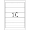 Image de Special - Papier - mat - auto-adhésif permanent - perforé - blanc - 192 x 25.4 mm 250 étiquette(s) (25 feuille(s) x 10 étiquettes de dossiers opaques