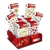 Image de herma autocallants de noel magic étoiles paillettées, noir