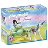 Image de 5446 Fairies Fée Papillon avec calèche et licorne