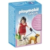 Image de 5490 City Life Femme avec chiots