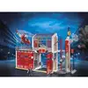 Image de Jeux de construction casèrne de pompiers et hélico Playmobil Multicolore 50x9,3x58,5 cm A1901710