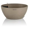 Image de Lechuza   Pot de Fleurs d’Extérieur et d'Intérieur   Stone Cubeto   Réserve d'Eau Intégrée   Coloris Beige Sable   Ø 40 x 18 cm en occasion ou reconditionné