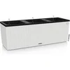 Image de Jardiniere Trio Cottage 30 - LEC - kit complet - blanc - résistant aux intempéries