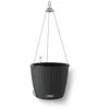 Image de Lechuza   Pot de Fleurs d’Extérieur et d'Intérieur   Cottage Nido   Réserve d'Eau Intégrée   Coloris Granit   Ø 27 x 23 cm, 14 en occasion ou reconditionné