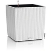 Image de Pot de fleur Cube Cottage 50 - kit complet, blanc - Plastique - 14 L - 49 x 49 x 49,5 cm