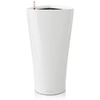 Image de Pot de fleur - LEC - Delta Premium 40 - blanc brillant - systeme d'irrigation intégré
