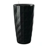 Image de Pot de fleur Diamante Premium - kit complet, noir brillant