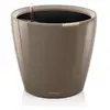 Image de Lechuza Premium 21 Ls Classico Pot Avec Système D'Arrosage Taupe Brillant