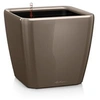 Image de Pot Quadro Premium LS 28 - kit complet, taupe brillant 28 cm