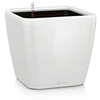 Image de Pot Quadro Premium LS 43 - kit complet, blanc brillant 43 cm