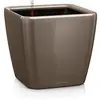 Image de Pot Quadro Premium LS 43 - kit complet, taupe brillant 43 cm