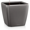 Image de Pot de fleur - LEC - Quadro Premium LS 50 - anthracite métallisé - 50 x 50 x 46,5 cm - 53 L