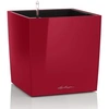 Image de Pot de fleur Cube Premium 40 - kit complet, rouge scarlet brillant