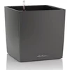 Image de Pot de fleur Cube Premium 50 - kit complet, anthracite métallisé