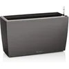 Image de Pot de fleur Cararo Premium - kit complet, anthracite métallisé