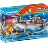 Image de Yacht sauvetage maritime Playmobil City Rescue Multicolore 51,5x38,5x14,2 cm 628094