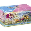 Image de Playmobil 70449 Calèche et Couple Royal - avec Trois Personnages, Un calèche, Un Panier de Pique-Nique, Un Bouquet de Fleurs et des Accessoires - Univers Princess Magic - Dès 4 Ans en occasion ou reconditionné
