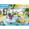 Image de Figurine piscine avec jet d'eau Playmobil Multicolore 28,4x9,4x38,5 cm A2103144