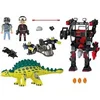 Image de Jeux de construction Playmobil 70626 - Dino Rise : Saichania et le Robot soldat Multicolore TU 70626