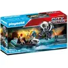 Image de Police de la ville Playmobil Multicolore 24,8x14,2x7 cm 628091