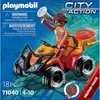 Image de Jeux de constructionuveteur en mer et quad Playmobil Multicolore 14,2x14,2x6,6 cm A2302067
