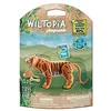 Image de Playmobil 71055 Tigre - Wiltopia - Carte d'animaux à Collectionner - Gamme Wiltopia avec Plus de 80% de matériaux recyclés ou biosourcés en Moyenne - Dès 4 Ans en occasion ou reconditionné