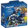 Image de Figurine Policier et quad Playmobil Multicolore 14,2x14,2x6,6 cm A2202837