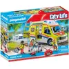 Image de Ambulance effet lumineux Playmobil Bleu 38,5x28,4x12,5 cm A2302059