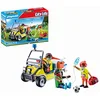 Image de Playmobil 71204 Véhicule de Secours - City Life - Les Secours - Equipements de Secours et Deux secouristes - Intervention sur Un Terrain de Foot - Ville & Métiers - Dès 4 Ans en occasion ou reconditionné