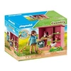 Image de Country 71308 Agricultrice et poulailler