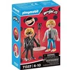 Image de Jeux de simulation adrien chat noir Playmobil Miraculous Multicolore 14,2x4,5x9,3 cm A2401392