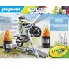 Image de Jeux de simulation color moto Playmobil Blanc 14,2x7,2x18,7 cm A2401296