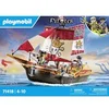 Image de Figurine chaloupe des pirates Playmobil Bleu 28,4x12,5x38,5 cm A2401301