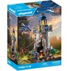 Image de Figurine tourelle chevaliers novelmore Playmobil Bleu 28,4x15,5x38,5 cm A2401336