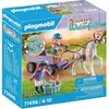 Image de Jeux de construction enfants + caleche et poney Playmobil Violet 14,2x4,1x14,2 cm A2401343