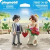 Image de Jeux de construction couple de maries Playmobil Beige 15x3,9x15 cm A2401354