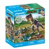 Image de Dinos 71524 Explorateur avec moto et tyrannosaure