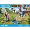 Image de Jeux de simulation drone observation + dimorphodon Playmobil Vert 18,7x9,2x24,8 cm A2401364