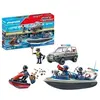Image de Jeu de construction - - Poursuite de Police - 110 pièces - 4 figurines - Flottant