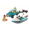 Image de Mini-Pickup de Surfeur et Speedboat avecFigurines et Accessoires Playmobil Multicolore