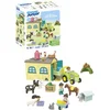 Image de Ferme Avec Tracteur Et Animaux - 71656