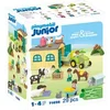 Image de Jeux de simulation ferme et tracteur et animaux Playmobil Multicolore 28,4x12,5x38,5 cm A2404130