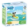 Image de Junior 71707 Mickey avec bateau, Flotte dans l'eau, Jouet pour le bain, Junior & Disney, Des 12 mois