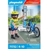 Image de Action Heroes 71732 Policier cycliste avec borne de recharge