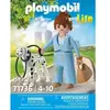 Image de Jeux de simulation femme d'affaire et dalmatien Playmobil Bleu 12x9,3x3,3 cm A2501380