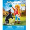 Image de Jeux de simulation jeune fille et chien de montagne Playmobil Multicolore 12x9,3x3,3 cm A2501382