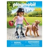 Image de My Life 71739 Jeune fille rolleuse avec Retriever