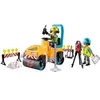 Image de Jeux de simulation ouvriers et rouleau compresseur Playmobil Multicolore 24,8x14,2x7 cm A2501388