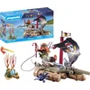 Image de Pirate Avec Radeau Flottant Et Tresor - 71794