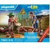 Image de Jeux de construction chercheurs +fossiles de dinos Playmobil Bleu 14,2x4,7x18,7 cm A2501913